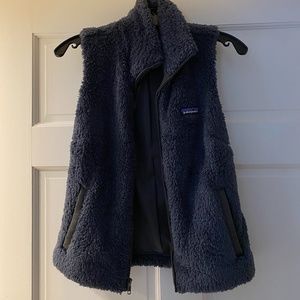 Women's Patagonia Navy Blue Fleece Vest Size Small